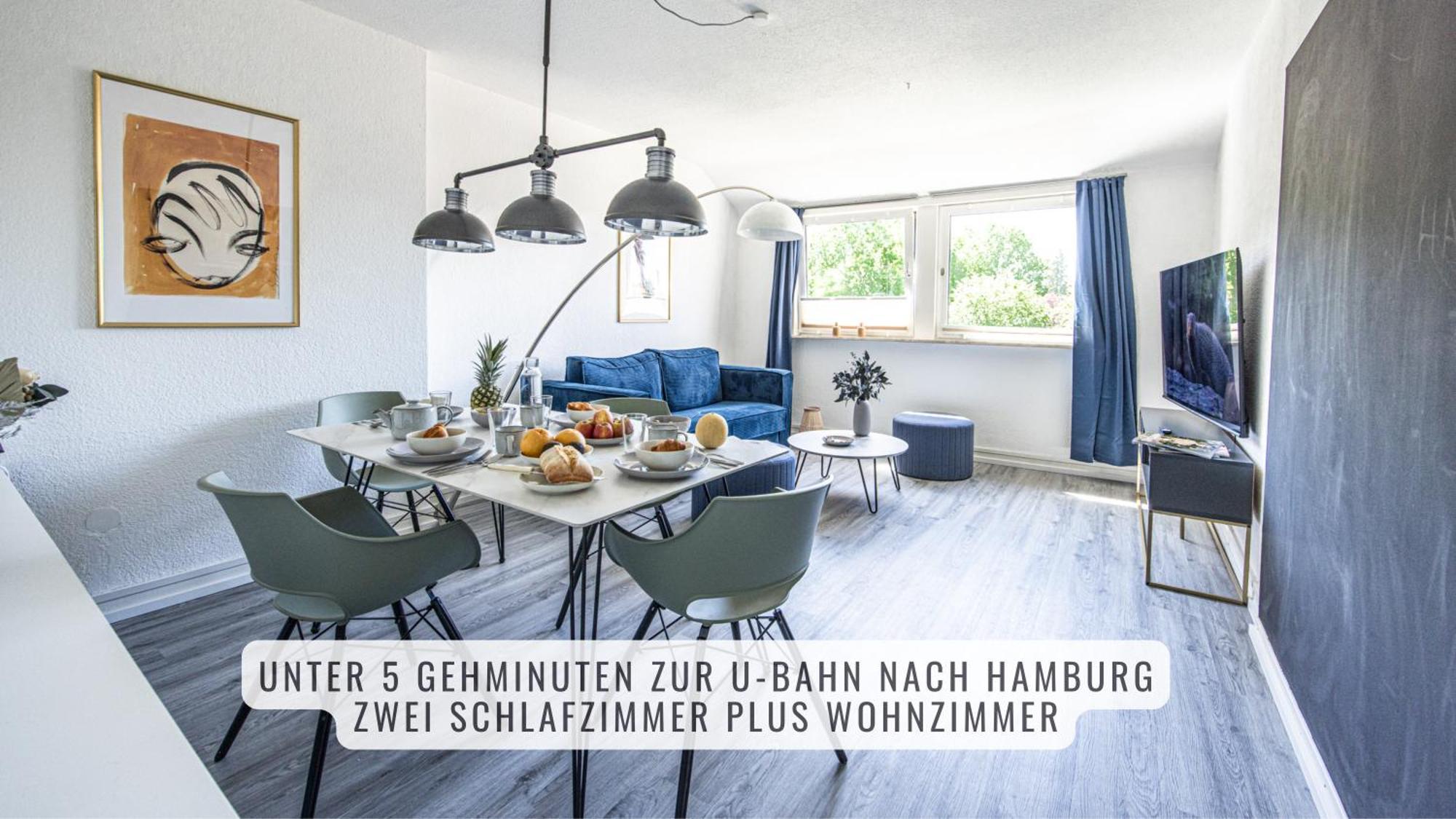 Have-A-Nice-Stay - Nahe Der U-Bahn Nach Hamburg - Natur 1 Minute Entfernt - Baecker & Restaurants 500M - Lidl 800M - Zentrum 1,5Km Ahrensburg Eksteriør billede
